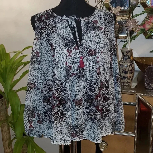 REBECCA MINKOFF blouse size M NWOT - Picture 1 of 7